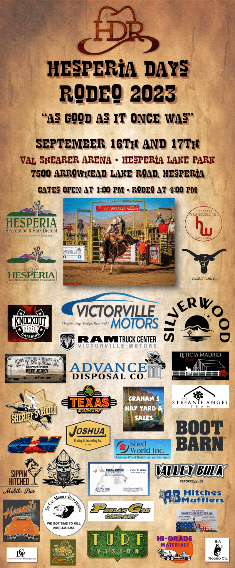 Hesperia Days Rodeo 2025