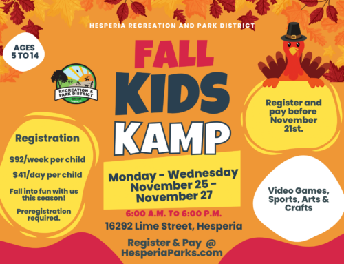 November Kid’s Kamp