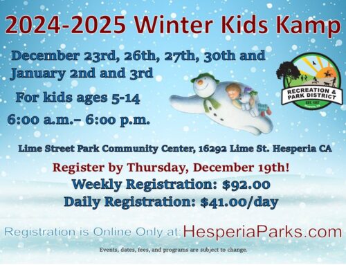 Winter Kid’s Kamp