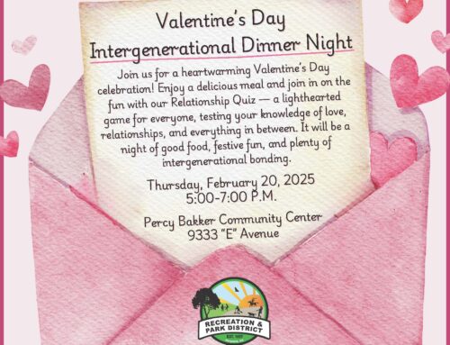 February Intergenerational Dinner!!