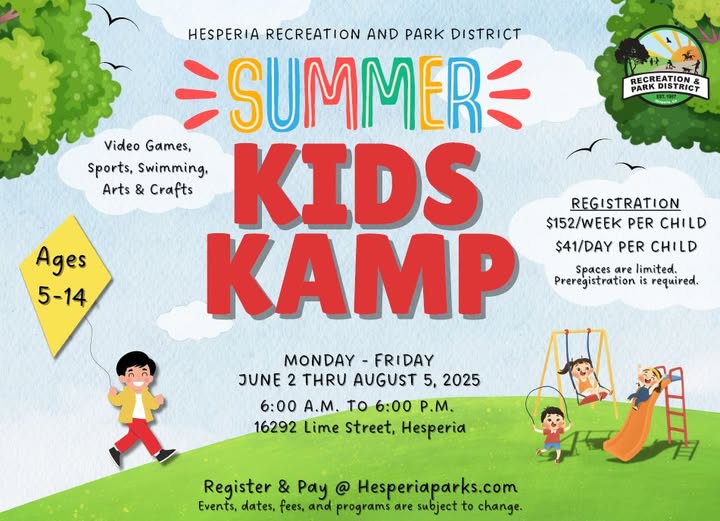 Summer Kids Kamp Flyer